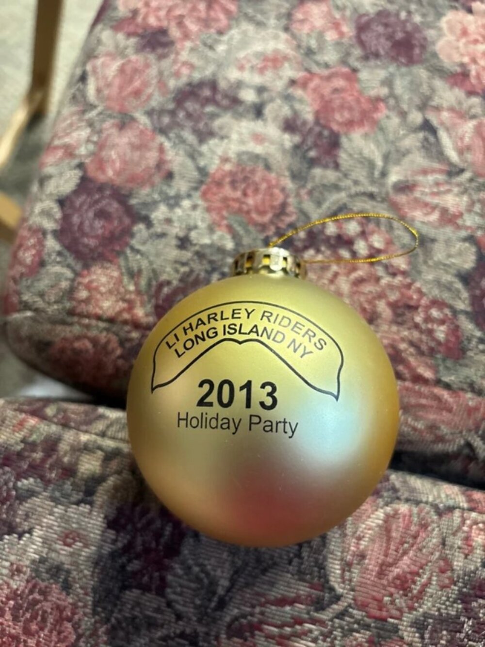 Harley Davidson LI Riders holiday ornament